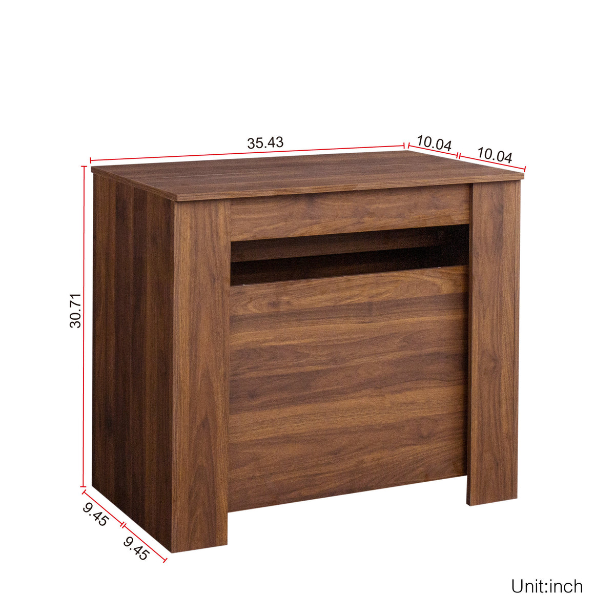 Multifunctional extendable console table