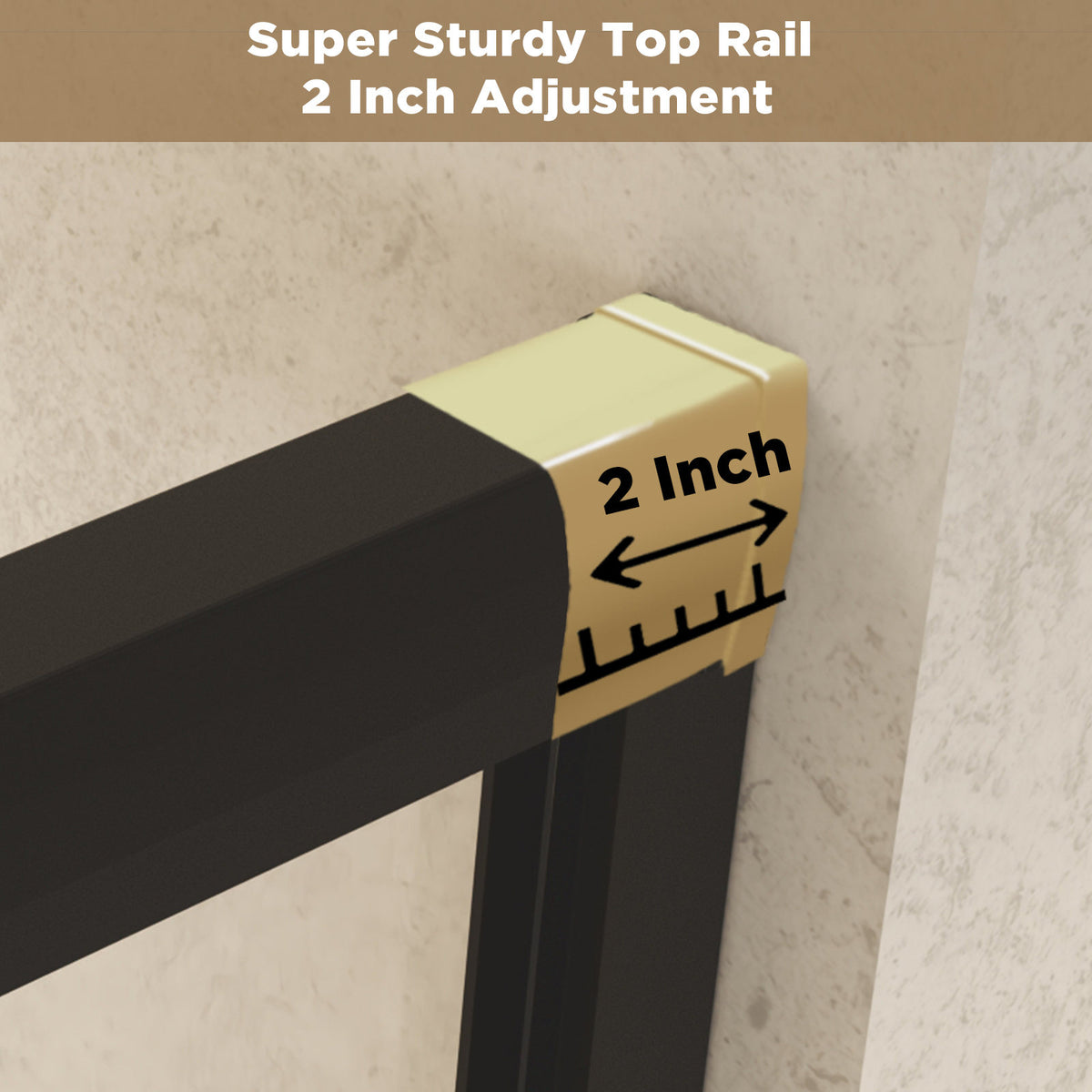 Modern Matte Black Aluminum Frame Double Sliding Shower Door, 50-54' W × 72' H, 6mm Tempered Glass with Explosion Proof Film, Stainless Steel Handle