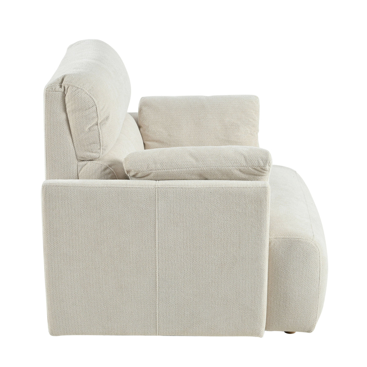 Oversized Chair w/Storage Ottoman, Wide Accent Armchair Chair for Living Room, Modern Lounge Chair, Upholstered Mid-Century Reading Chair, Comfy Living Room Chair, Deep Seat Sofa Couch(Beige Gray)