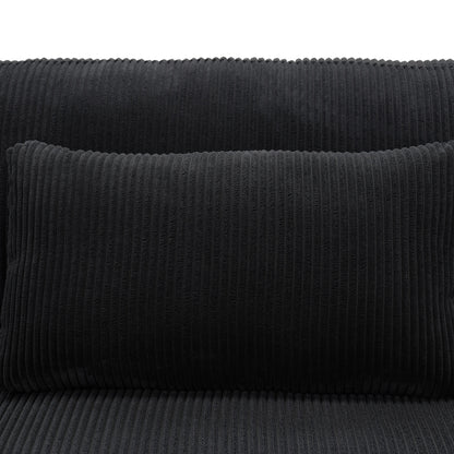 Corduroy Upholstered Modular Sectional