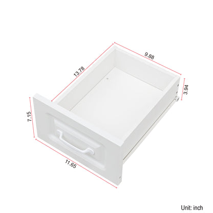 L-Shaped Corner Computer Desk for Home Office or Study desk, Study Modern Style Table with Drawers, Bookshelf & Hutch – Model W331S00169