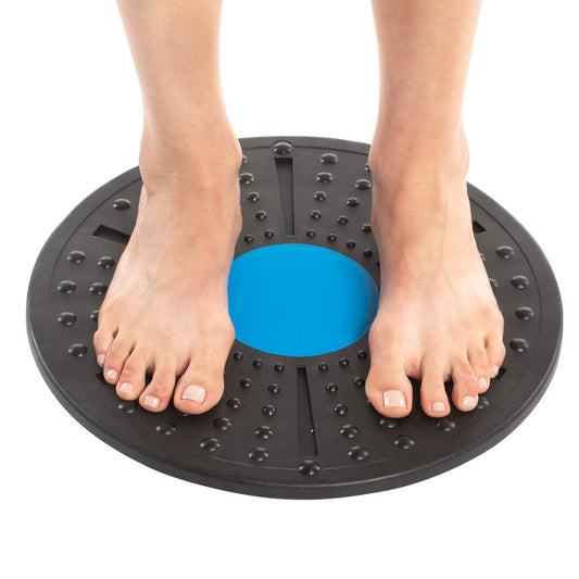 Board Balance Training Exercising Birthday Gift Core Training Exercise Balance Stability Trainer for Home Gym Blue