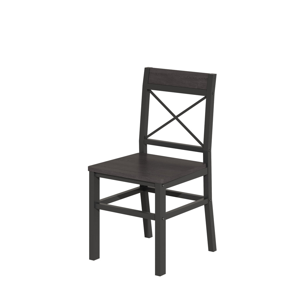 Dining Table Set for 6 with Storage Chairs, Wooden Kitchen Table Set, Farmhouse 5-Piece Dining Room Furniture, Compact Dinette Set for Small Space, Breakfast Nook, Apartment
