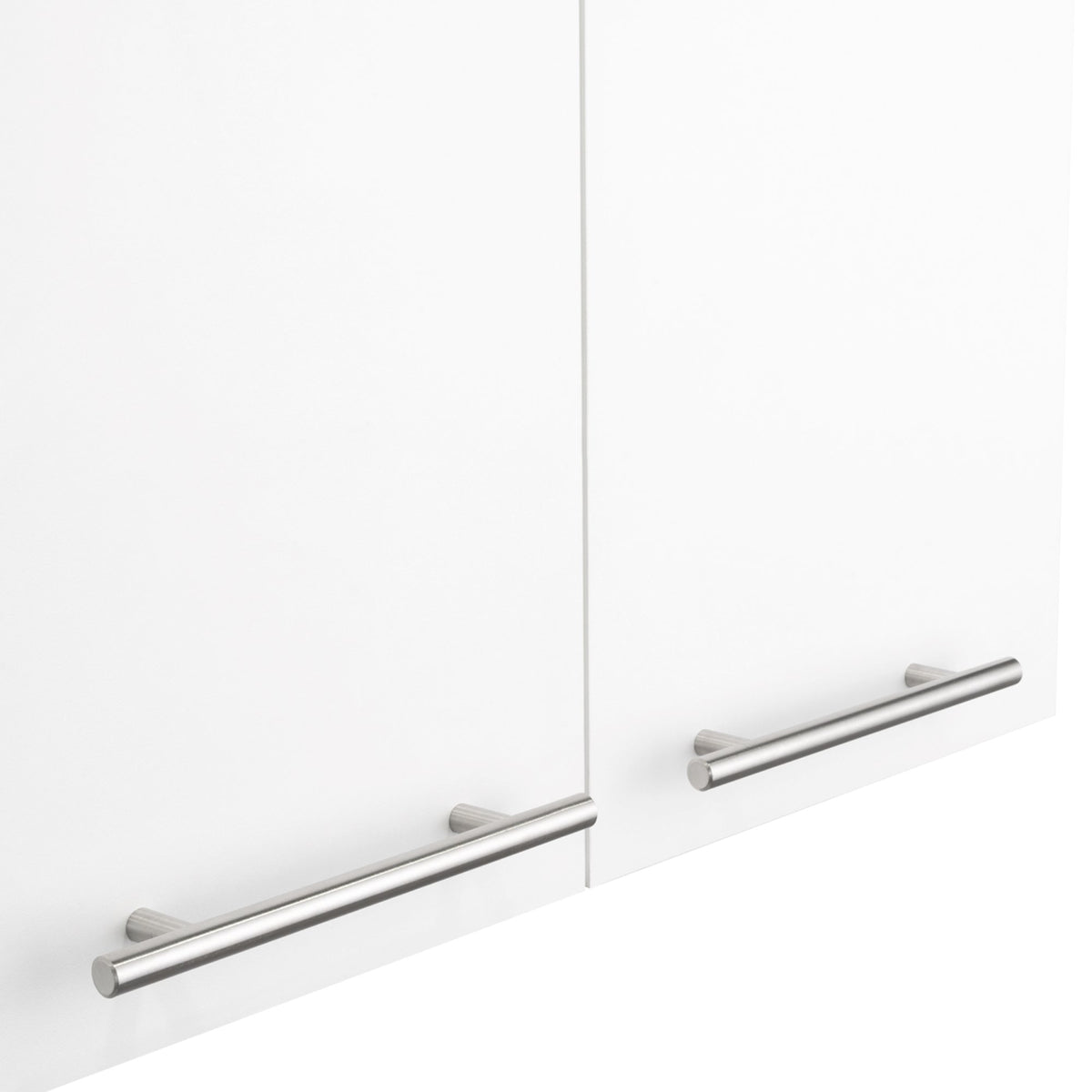 White 2-Piece Kitchen Sink Cabinet Set