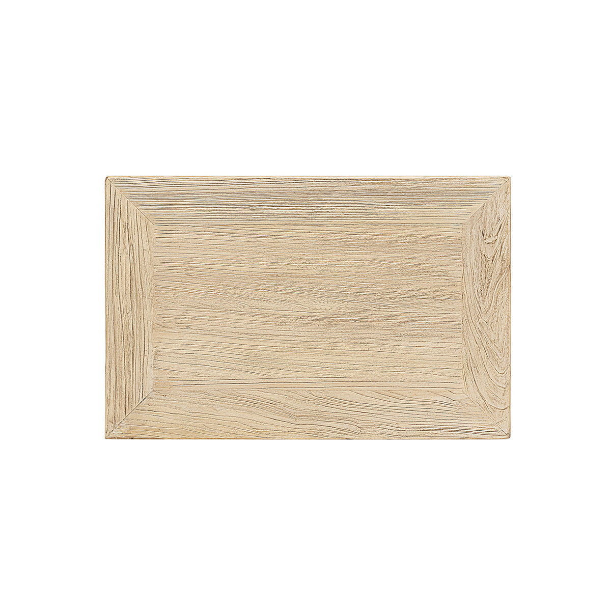 Rowan 26" Reclaimed Elm Wood 2-Door Cabinet, Light Natural Brown