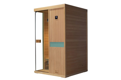3 person hemlock wood Steam Sauna room