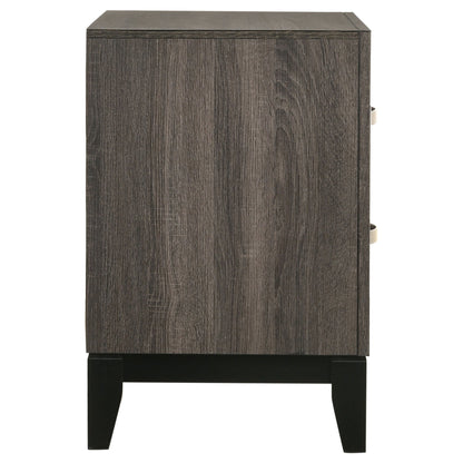 Wesley Grey Oak Queen 4-piece Bedroom Set