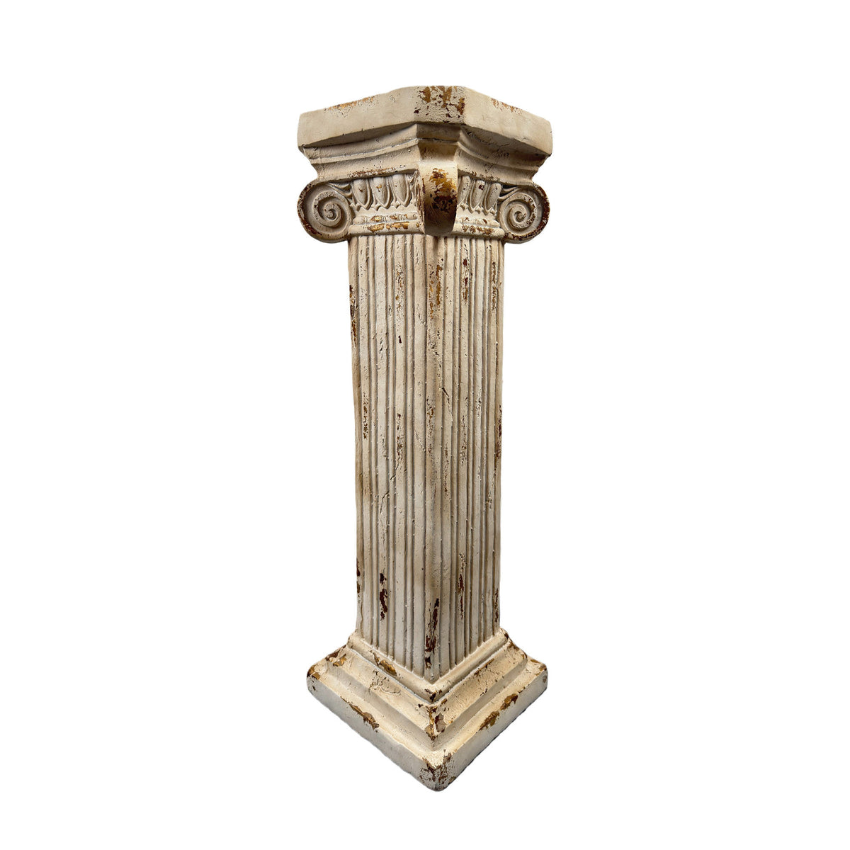 Pedestal Column Plant 38.18'' Tall Roman Column with Base Roman Pillar Greek Column Magnesium Oxide Large Size Statue Sculpture Pedestal Stand Holder for Indoor Outdoor Wedding Birthday Party Decor