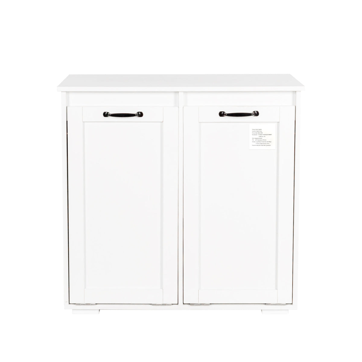 Laundry Cabinet, with 2 Removable Liner Bags