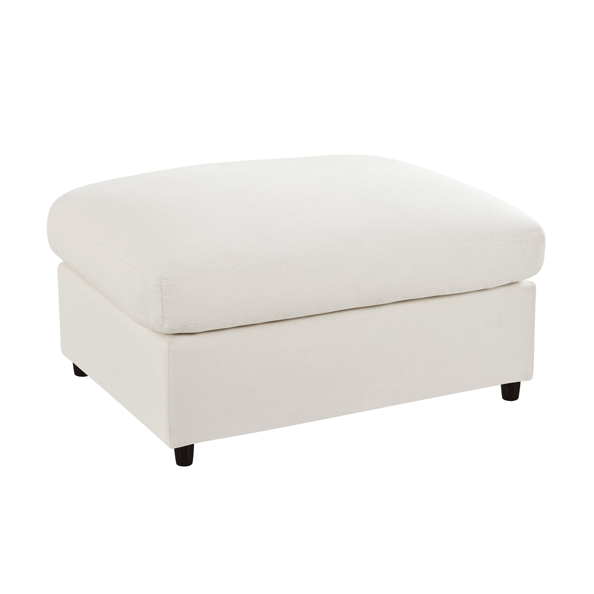 U_STYLE 128" Large U-Shaped Sectional Sofa with 2 Movable Ottomans, Chenille Fabric, Modular Design, Home Theater, Spacious Space