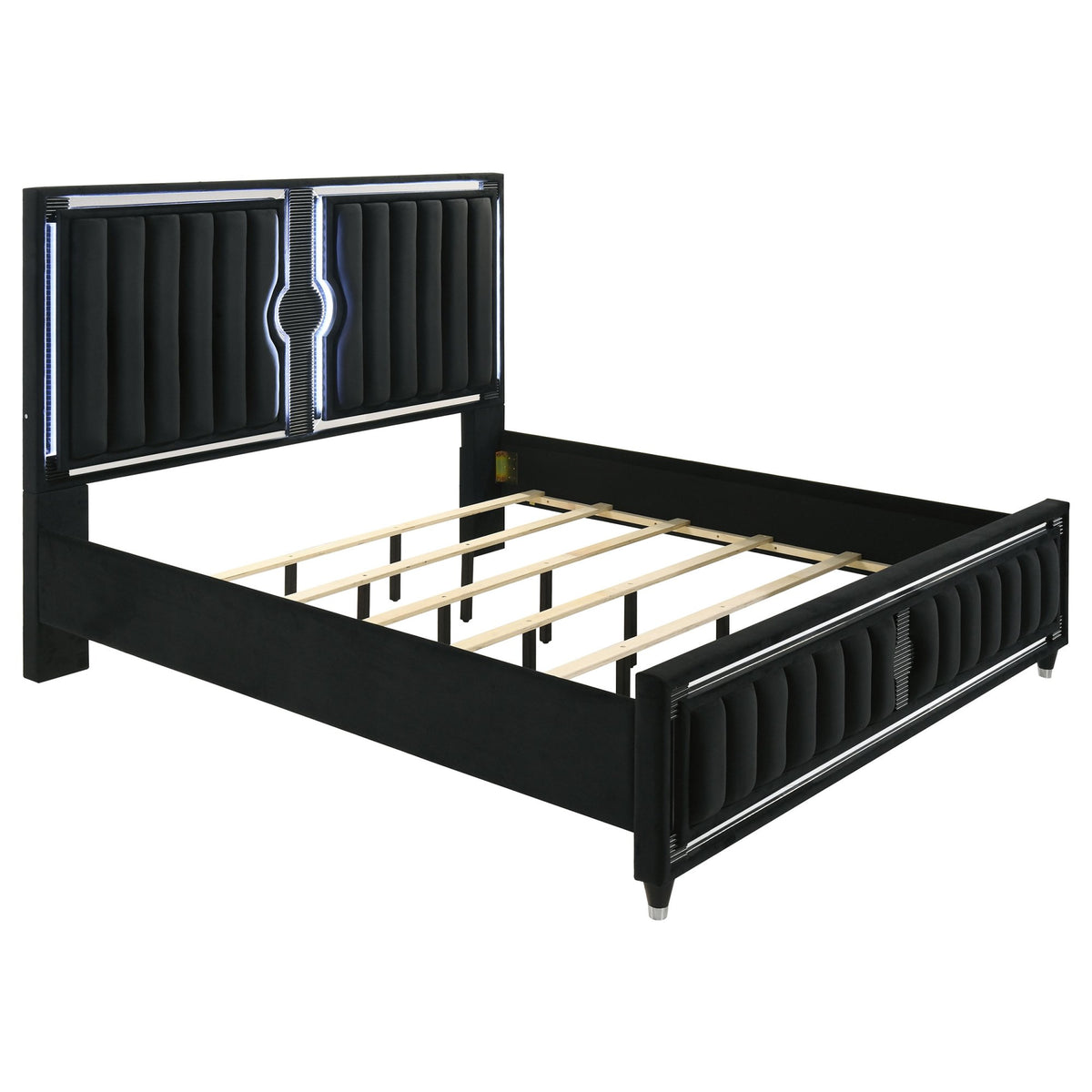 Roland Black Eastern King 4-piece Bedroom Set