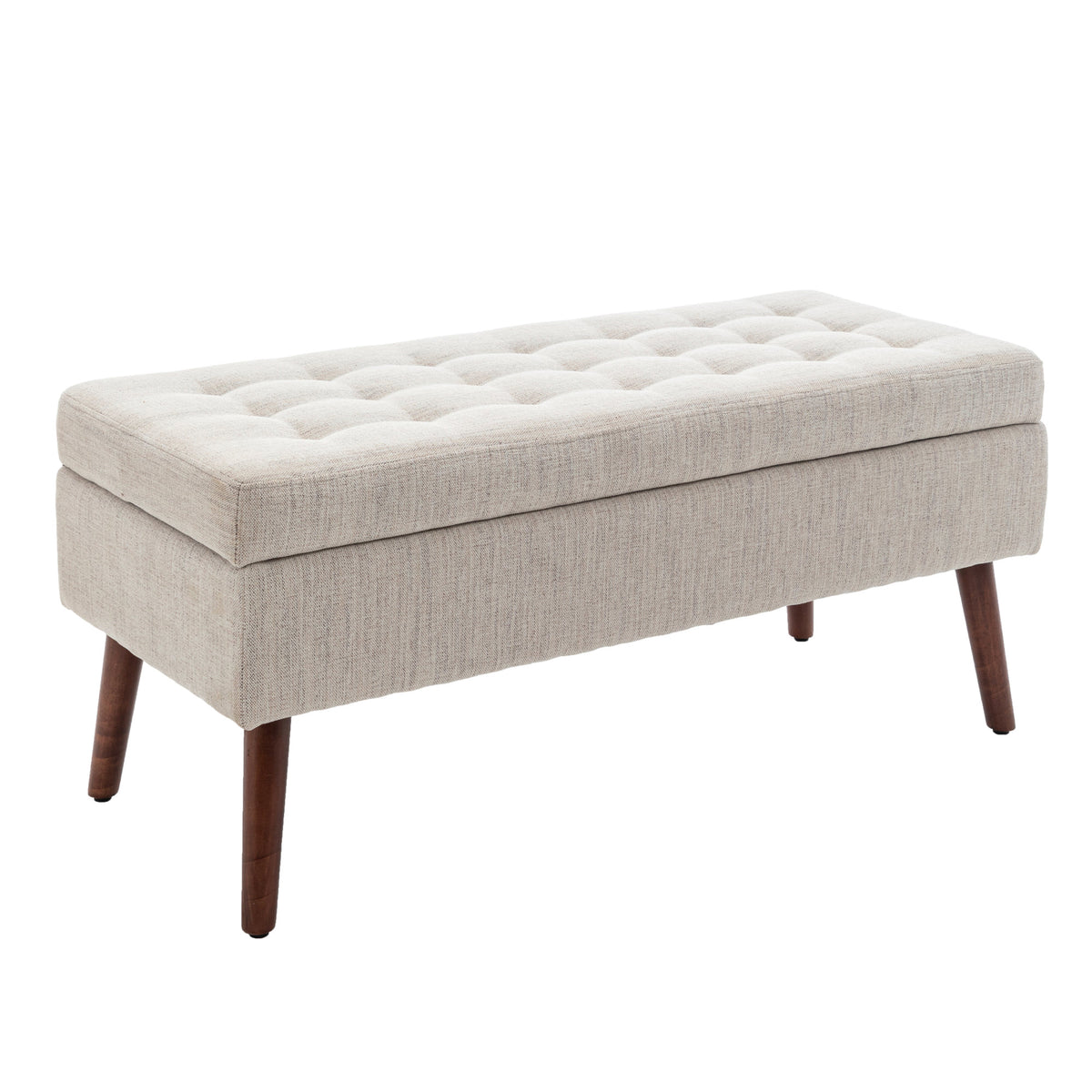 Storage Bench with Storage Bench for Bedroom End of Bed Bench Foot of Bed Bench Entryway Bench Storage Ottoman Bench 43.7" W x 18.1" D Off