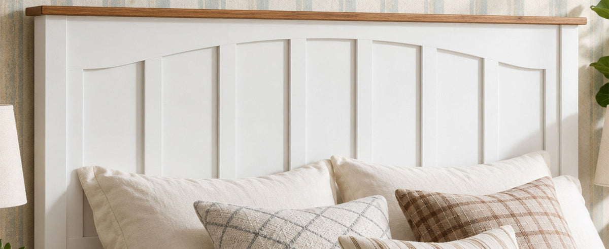 Queen Size Farmhouse Metal Bed Frame, Platform Bed , Mattress Foundation with Wood Support Slats, No Box Spring Needed, Noise Free.