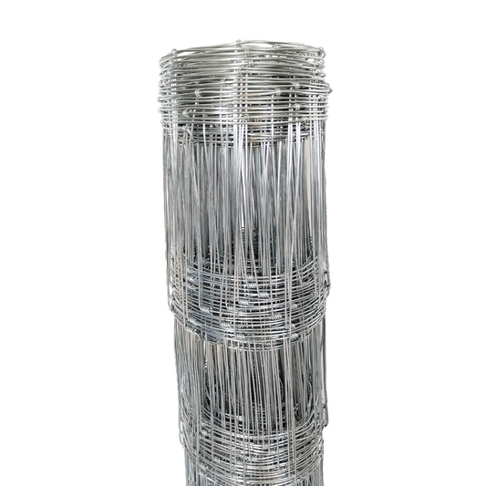 Farm Fence 5ft x 164ft 13Gauge Heavy Zinc Coating Cattle Fence,Galvanized Field Wire Fencing Deer Fence,Goat Fence,Hog Wire Fencing for Yard Livestock & Animals Protection