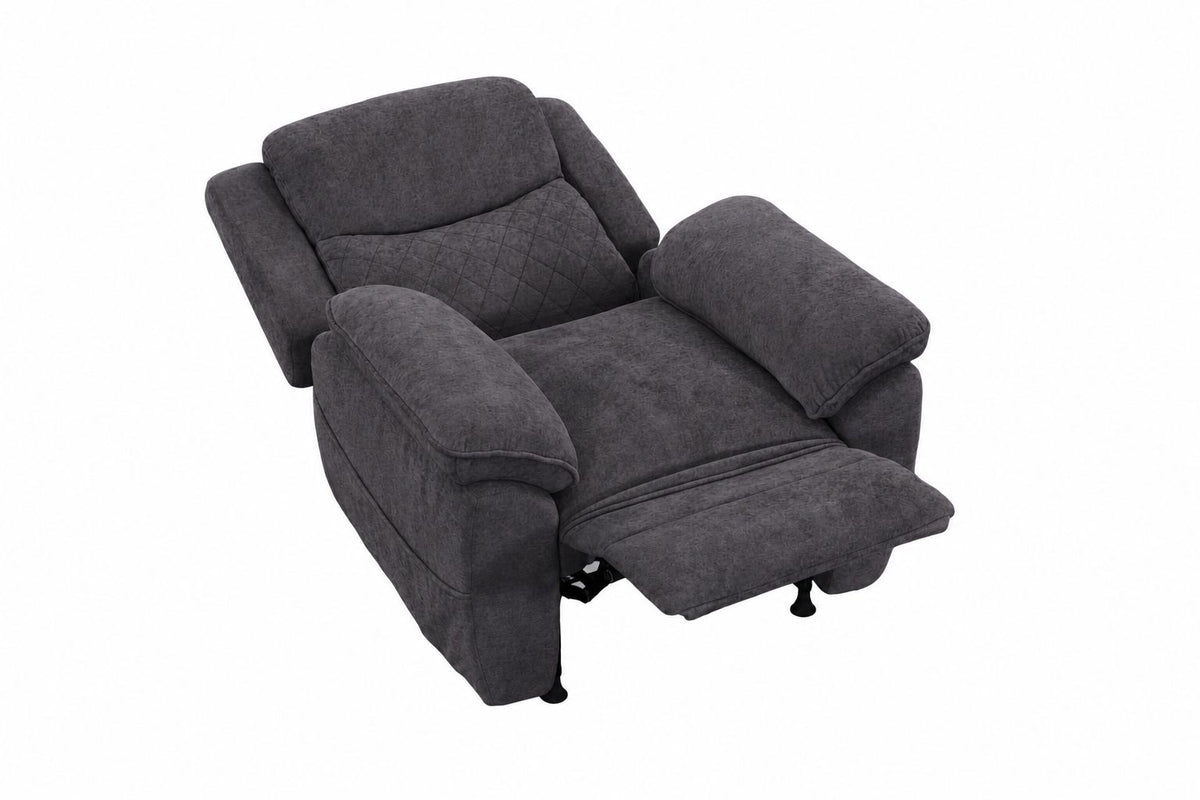 Thick Padded Single Accent Sofa Chair with Armrests, Comfort Indoor Lazy Lounge Chair for Living Room Bedroom Home