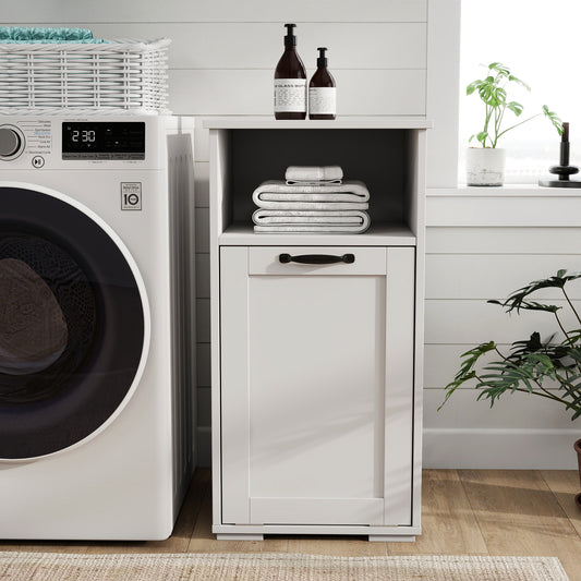 Laundry Cabinet, with 1 Removable Liner Bags