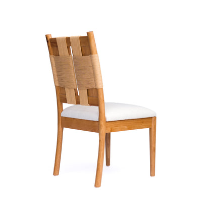 Solid Wood Round Extendable Dining Table 5-pieces Set with  Woven Back Dining Chairs,Natural Oak Finish Dinner Table Set with 4 Upholstered Cushion Seats for Kitchen Dining Room