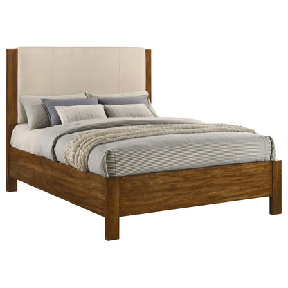 Alden Warm Brown Queen 4-Piece Bedroom Set