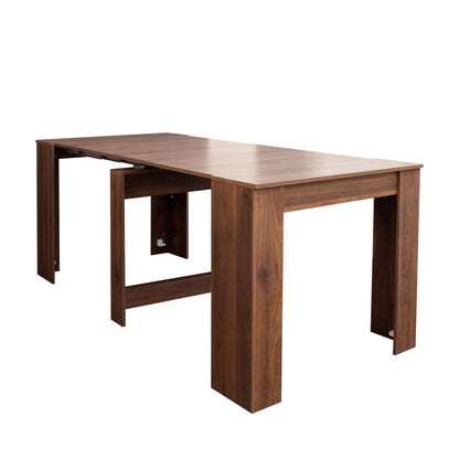 Multifunctional extendable console table