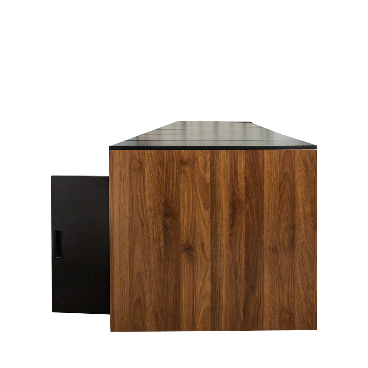Modern Multifunctional Extendable Dining Table with Outlet, Space Saving Expanding Table with Storage for Party, Weddings, Meetings, Celebrations