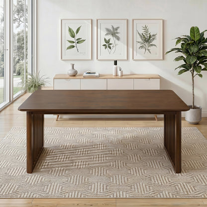 Frontignan Walnut Rectangular Dining Table