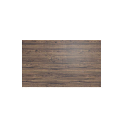 39.37" Solid Wood Coffee Table, 100% Real Wood Rectangular Center Table, 39.37" × 23.62" × 15.75", Modern Wooden Cocktail Table for Living Room, Apartment and Office