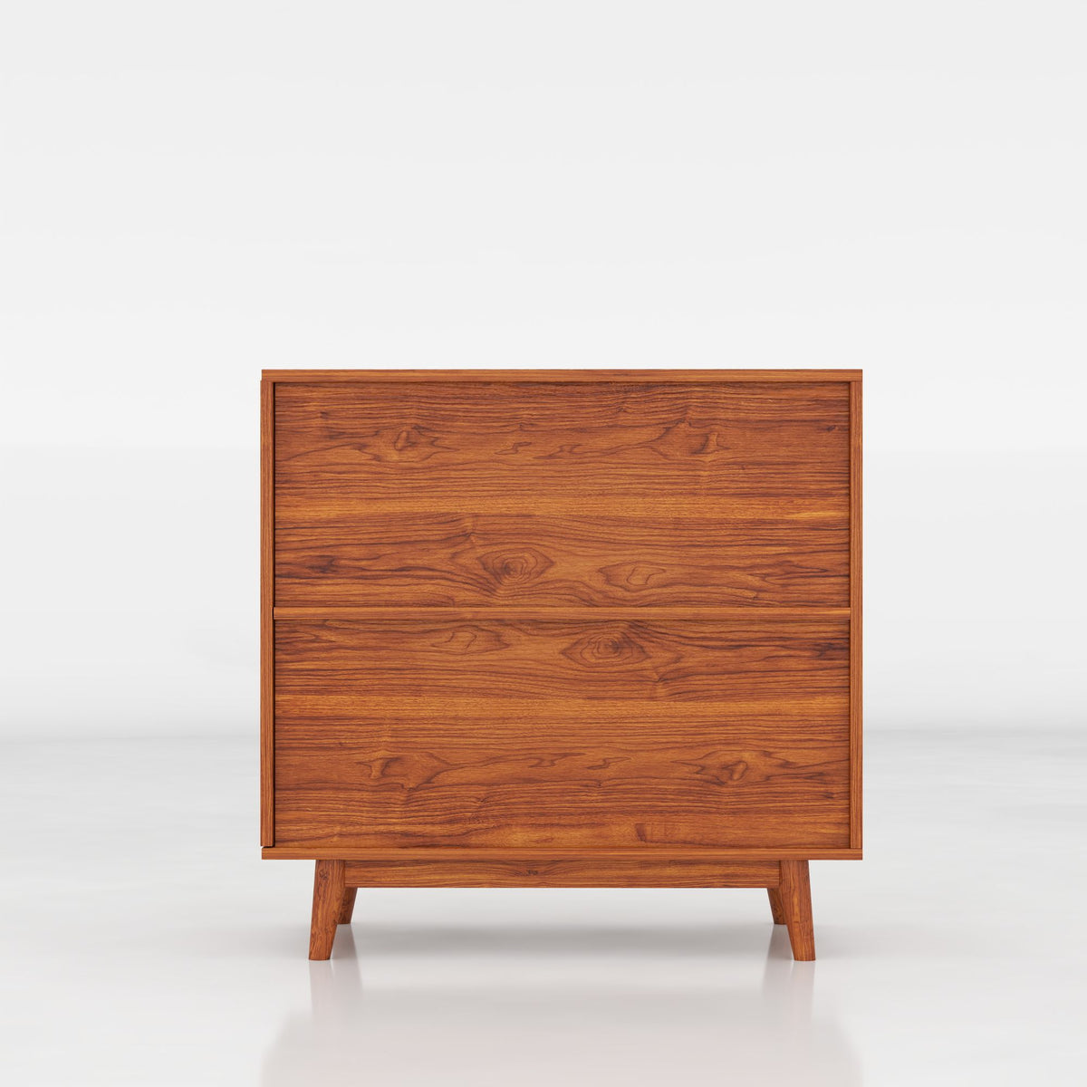 Mid Century Boho Freestanding Accent Cabinet, Handmade Paper Rope Woven Push-to-Open Double Doors, , Adjustable  Shelf, Sideboard Storage Cabinet for Kitchen Entryway  Living Room
