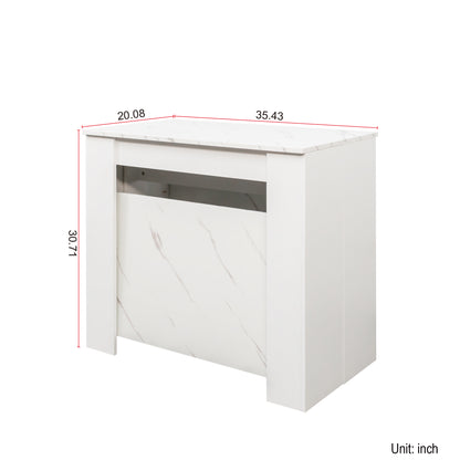 Multifunctional extendable console table