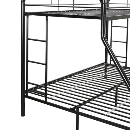 Twin Over FULL Metal Bunk Bed, No Box Spring Needed, Large Under Bed Storage, Easy Assemble