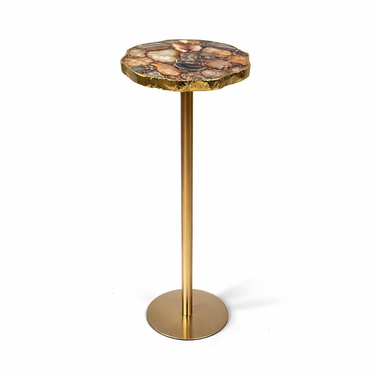 Champaign 10" Round Accent Table