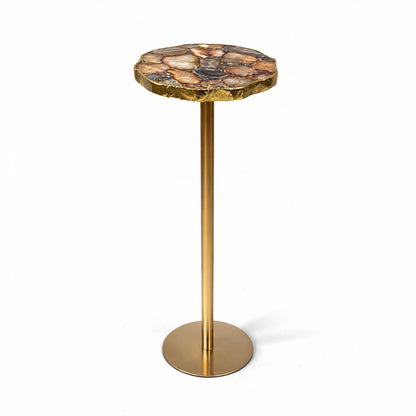 Champaign 10" Round Accent Table