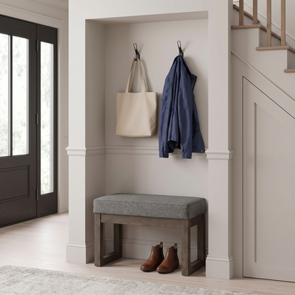 Lakemere 27W Small Footstool Ottoman Bench