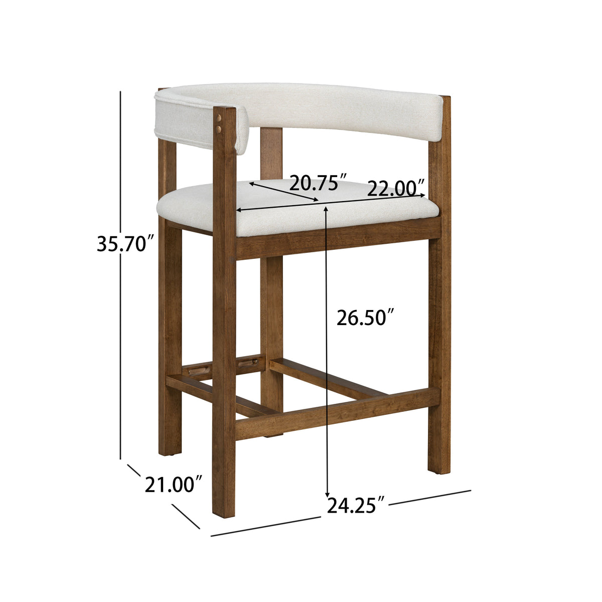 COUNTER STOOL (SET OF 2)
