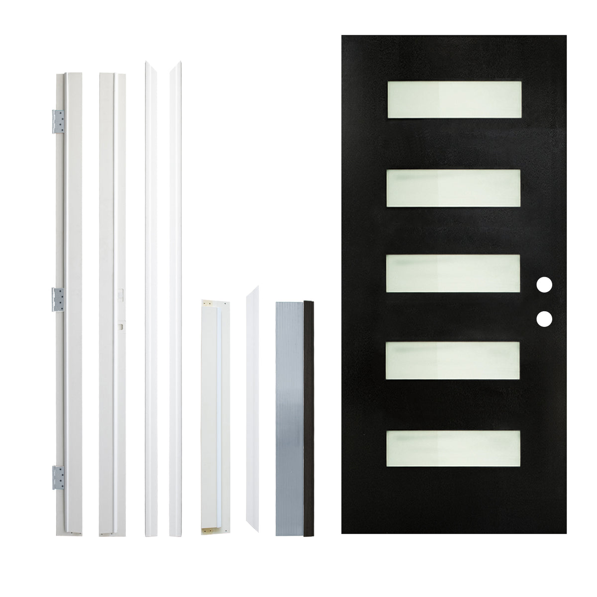 36'' x 80"Fiberglass Entry Door Frame,Left hand inswing 6-9/16 Fiberglass Door Jambs