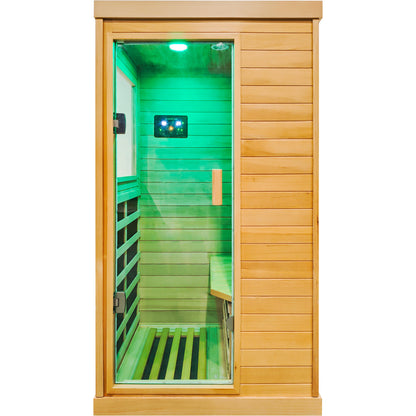 infrared sauna room single room