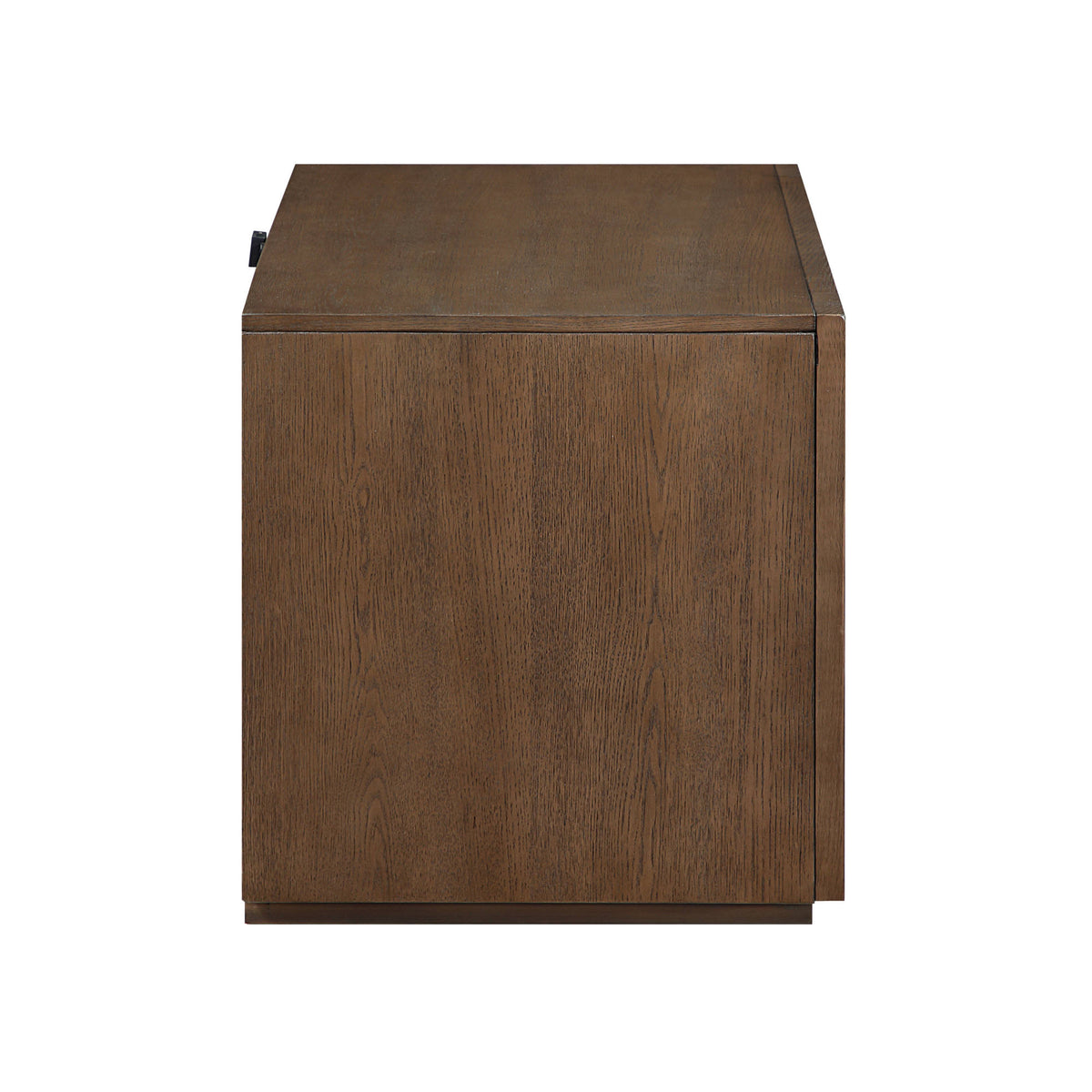 Leanna Brown Oak Nightstand w/Wood Top