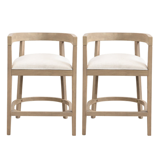 Rubberwood Counter Stool (Set of 2)