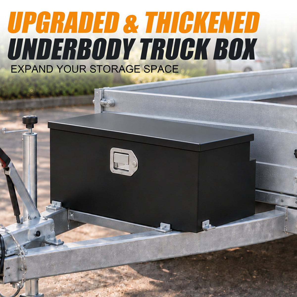 49'x13.9"x18.5"Steel Trailer Tongue Box