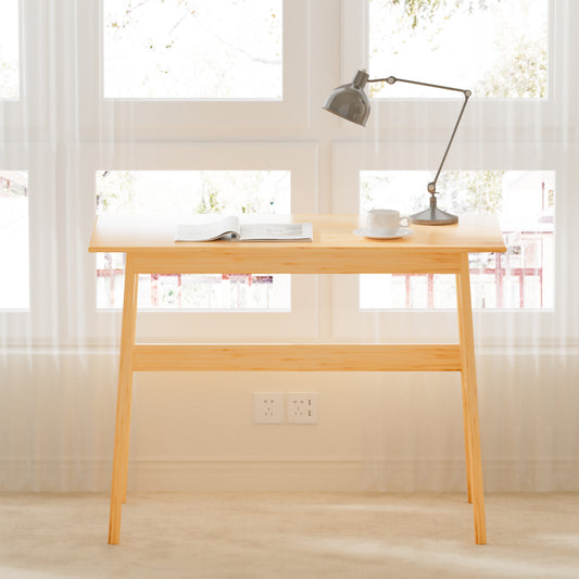 New design Computer Desk, Bamboo Writing Desk, Modern Simple Work Desk, Gaming Desk Study Table
