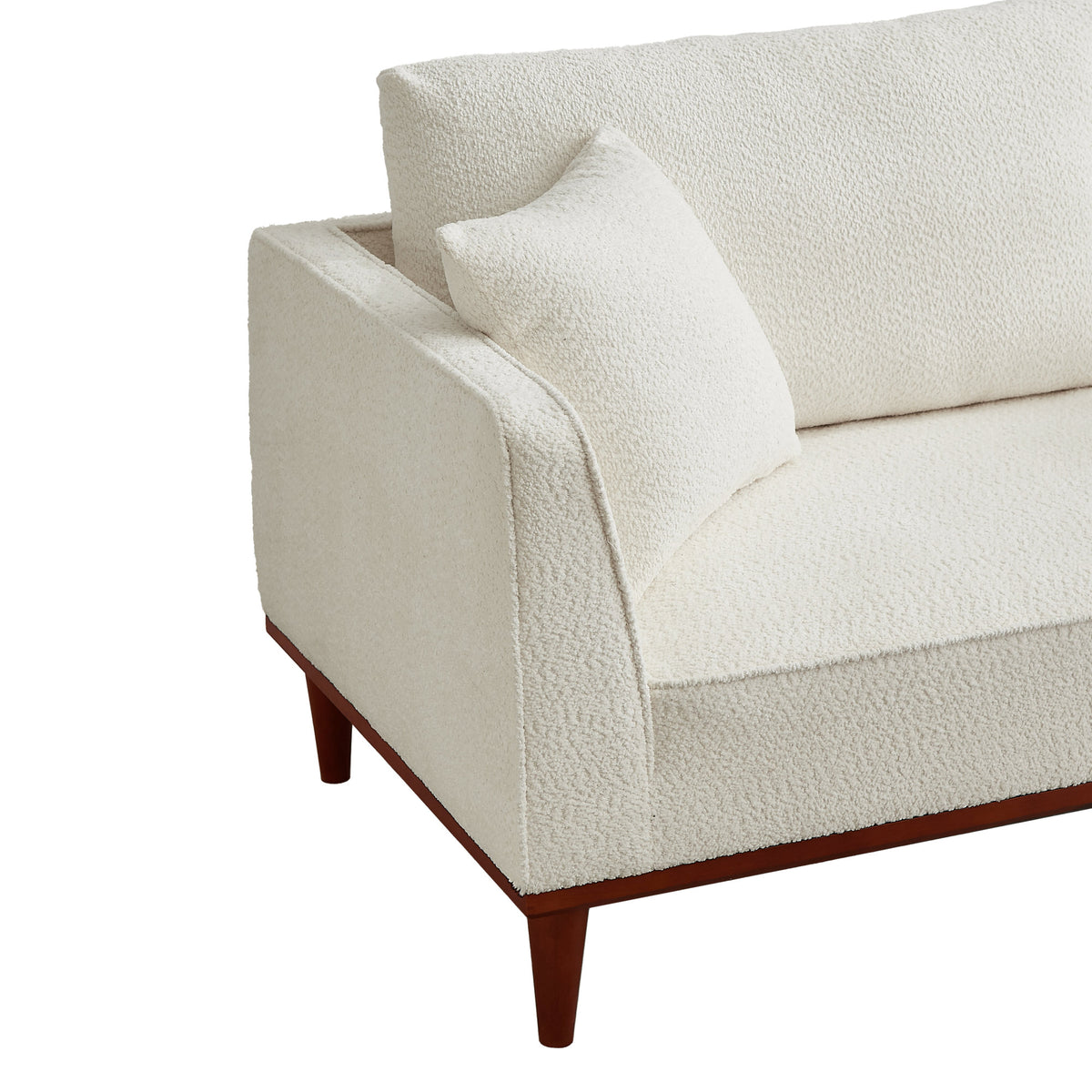 Upholstered Chaise Lounge and Stool