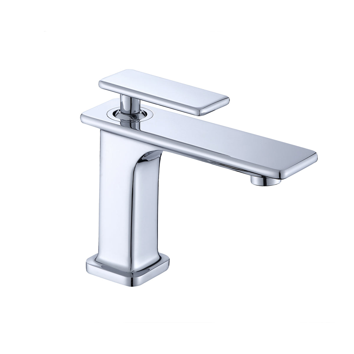 Single Hole Bathroom Faucet,Modern Single Handle Vanity Basin Faucet