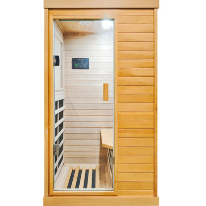 infrared sauna room single room
