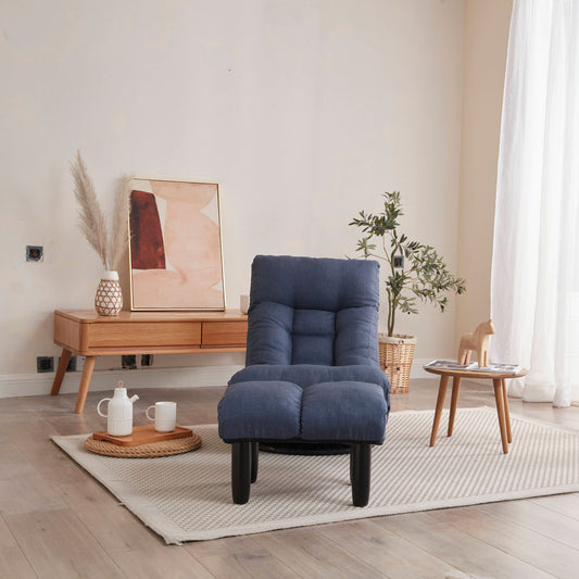 floor chair single sofa reclining chair Japanese chair lazy sofa tatami balcony reclining chair leisure sofa adjustable chair