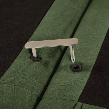 3 Seat Ruched Detailing Chenille Modular Sectional Sofa,High-Density Foam,L Shape Thickened  Back Cushions,Easy Assembly,For Living Room,Bedroom,Green