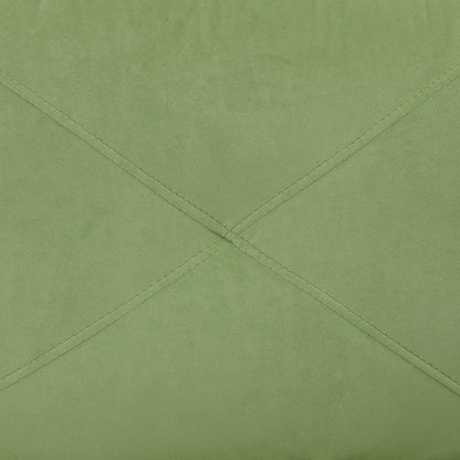 95.5 x 75 Inches Width Apple Green Modular L-Shaped Sectional Sofa 6-Seater 4-Piece Massa Flannel  Fabric Couch with Chaise