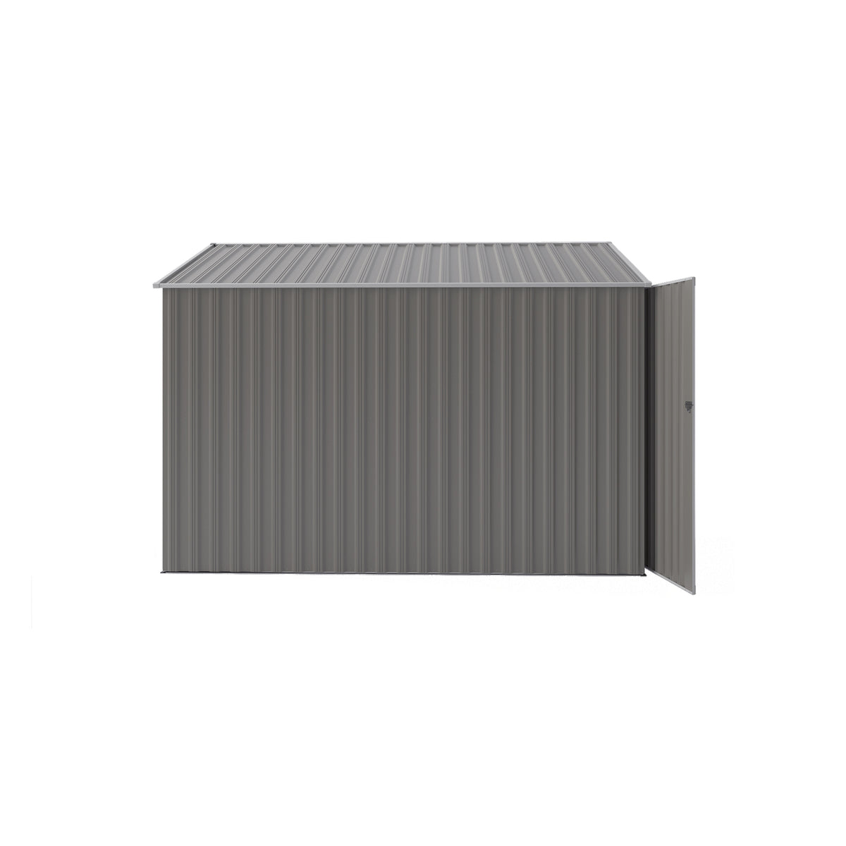 Campcraft Optional two-color storage shed, single hinge door with sloping roof, solid structural design, good ventilation, surface with protective film, and suitable for various scenarios