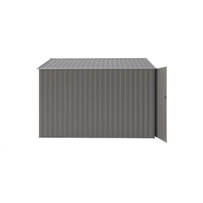 Campcraft Optional two-color storage shed, single hinge door with sloping roof, solid structural design, good ventilation, surface with protective film, and suitable for various scenarios
