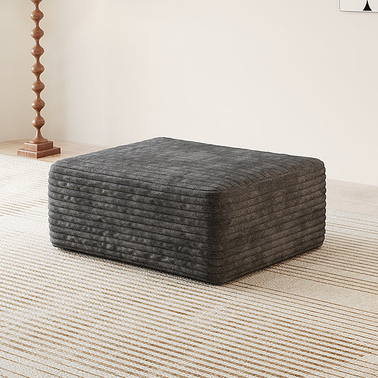 Sofa ottoman ,No Assembly Required,Dark Grey(Plush Corduroy Fabric)