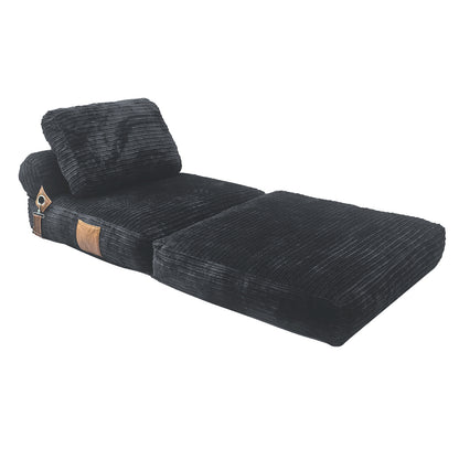 Lazy Sofa Bean Bag Chair,Folding Sofa Bed,Comfy Portable Convertible Fold Out Lounge Chairs for Living Room Bedroom.