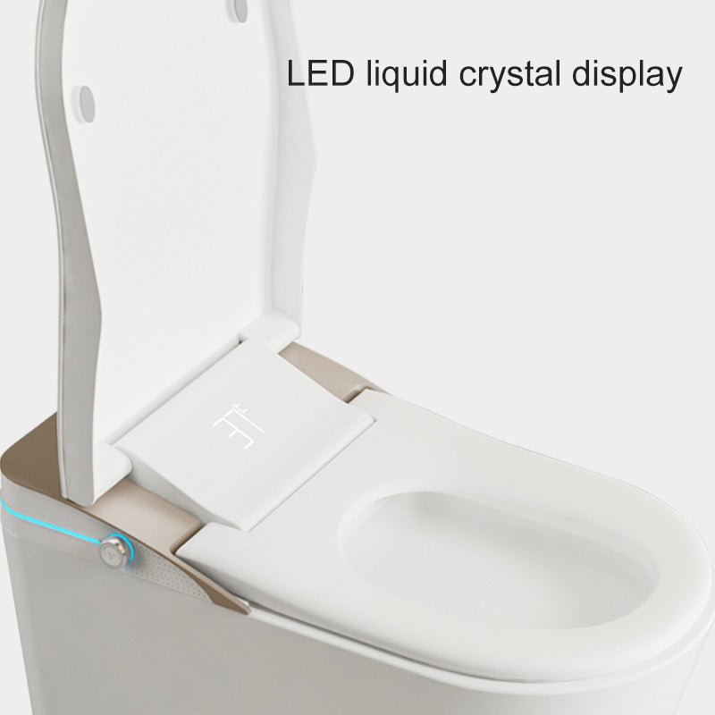 Smart Toilet,Automatic Lid Opening,Foot sensor flushing